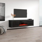 Meuble TV avec cheminée électrique Dia BL-EF 71