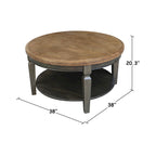 Table basse ronde Vista