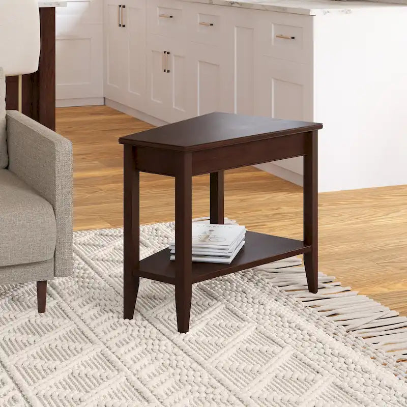 Table d'appoint Laurent de Leick Home avec étagère
