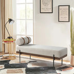 Banc d'entrée Damacio avec coussin amovible