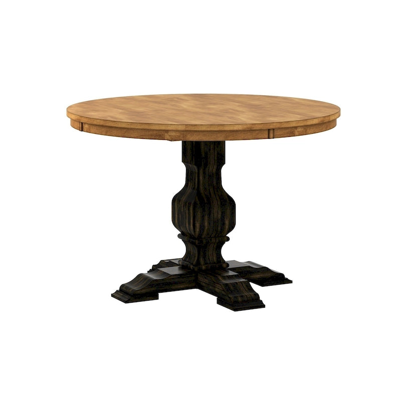 Table à manger ronde bicolore Eleanor par iNSPIRE Q Classic
