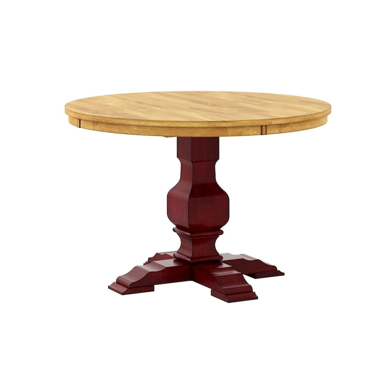 Table à manger ronde bicolore Eleanor par iNSPIRE Q Classic