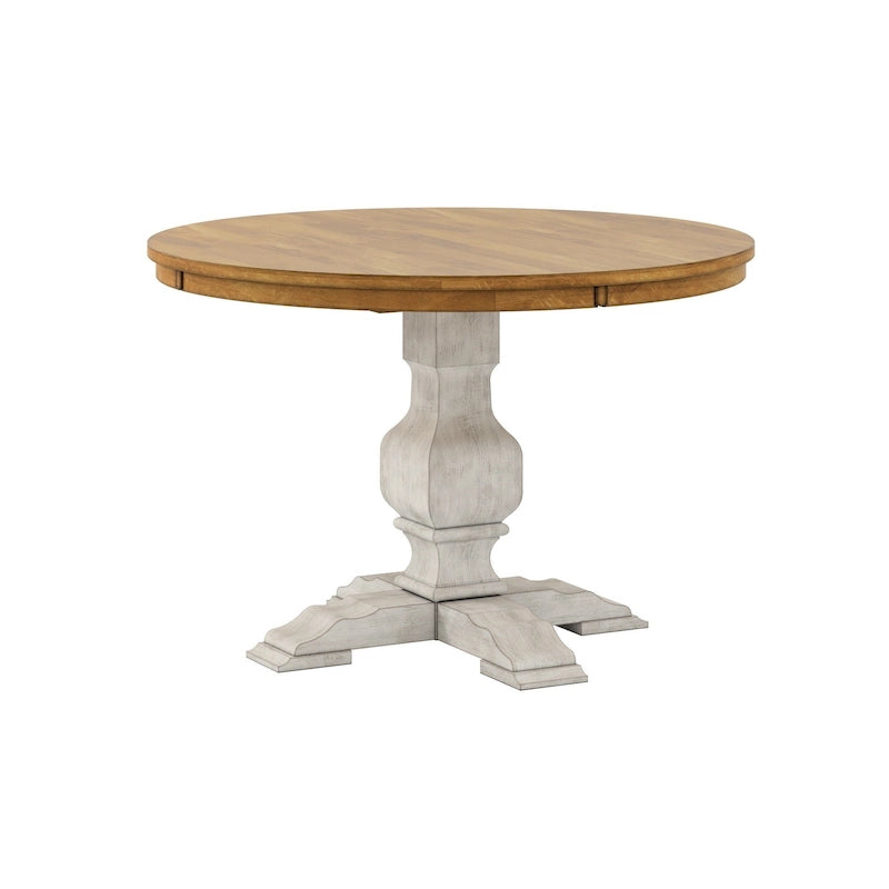 Table à manger ronde bicolore Eleanor par iNSPIRE Q Classic