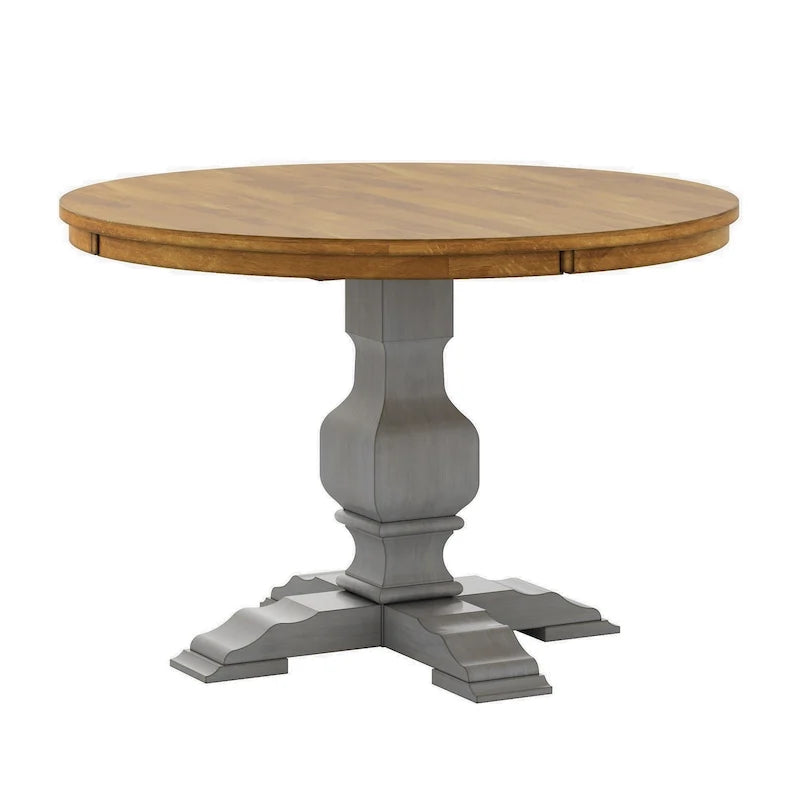 Table à manger ronde bicolore Eleanor par iNSPIRE Q Classic