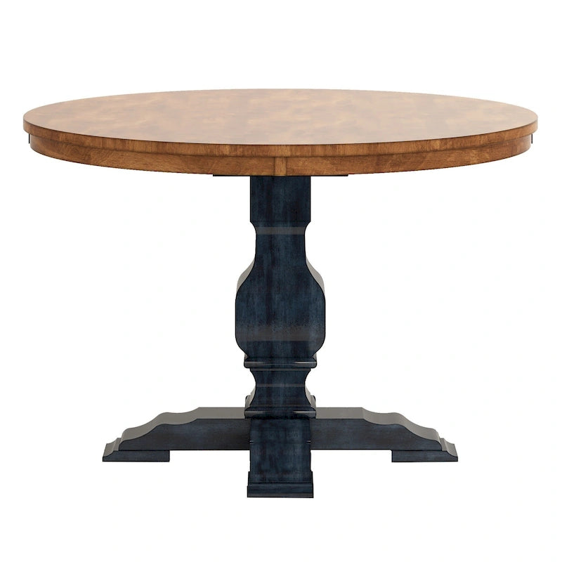Table à manger ronde bicolore Eleanor par iNSPIRE Q Classic