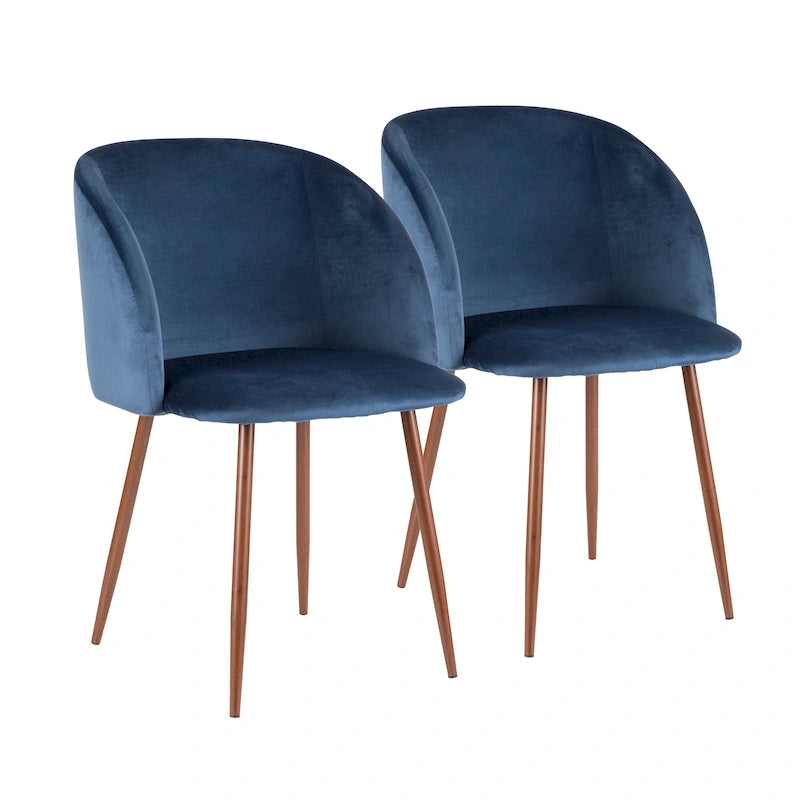 Chaises de salle à manger rembourrées Harding Silver Orchid (lot de 2)