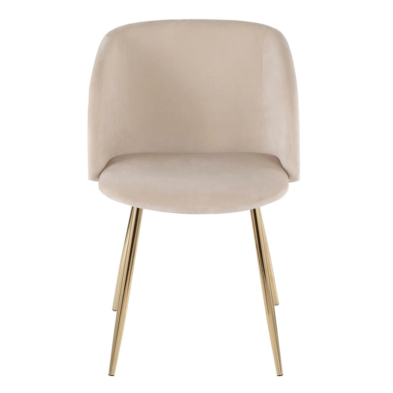 Chaises de salle à manger rembourrées Harding Silver Orchid (lot de 2)