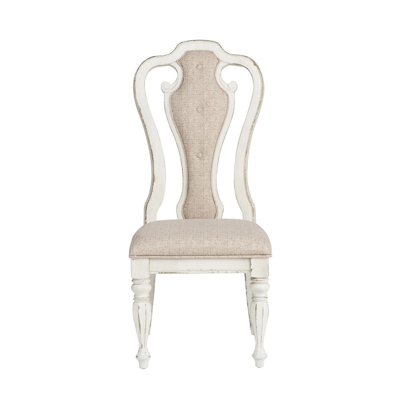 Magnolia Manor Splat Back Upholstered Side Chair (Set of 2)