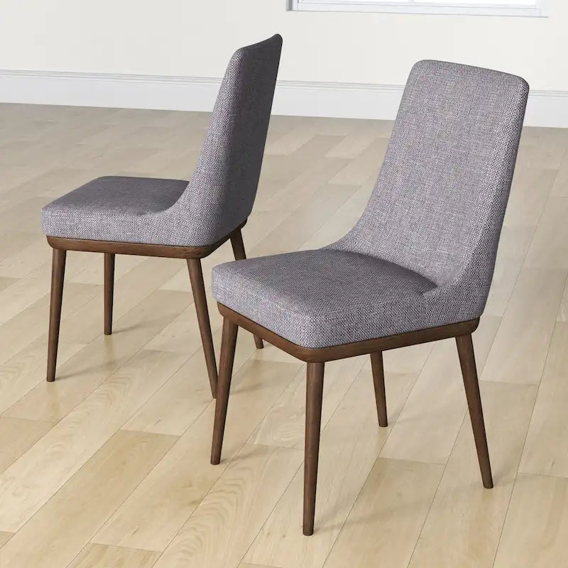 Chaises de salle à manger Belladonna de style Mid-Century (Lot de 2)