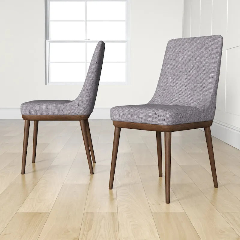 Chaises de salle à manger Belladonna de style Mid-Century (Lot de 2)
