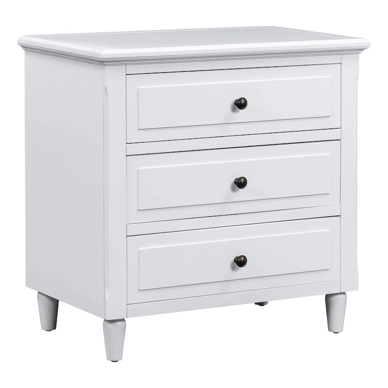 3-Drawer Wood Cabinet