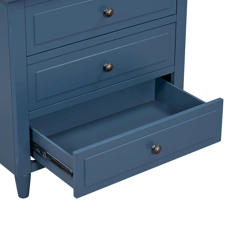 3-Drawer Wood Cabinet