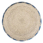 WYNDENHALL Nesbitt Boho Round Pouf, Natural Woven Braided Jute