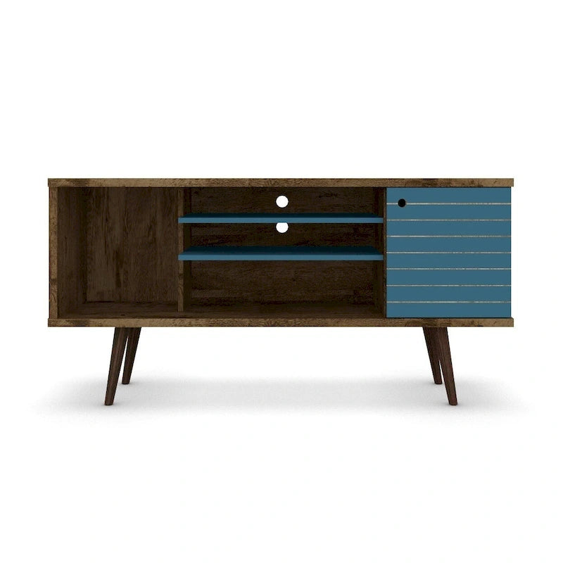 Meuble console média 5 étagères Manhattan Comfort Liberty