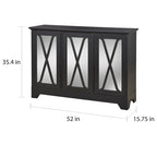 Buffet/Console Miroir de la Collection Simple Living Reflections