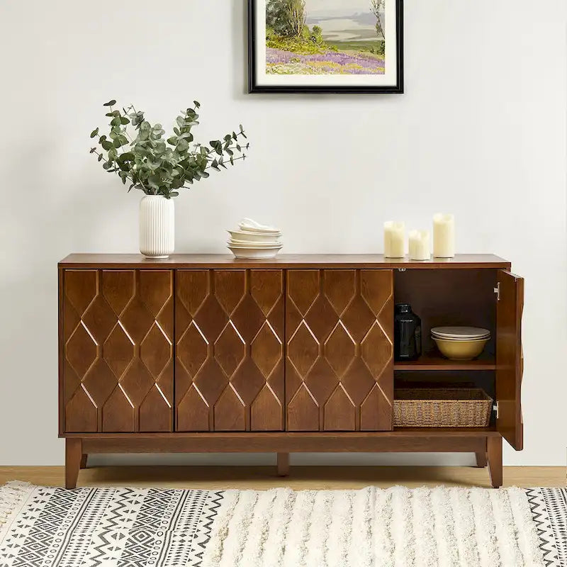 Olympia 60Meuble de Rangement Moderne avec Étagères Réglables Par HULALA HOME