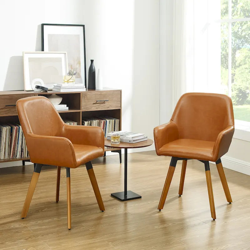 Chaises de salle à manger pivotantes Art Leon (lot de 2)