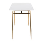 Silver Orchid Naldi Counter Height Dining Table