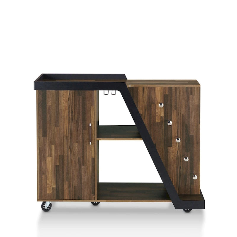 Meuble à vin mobile Tern Modern 6 étagères Furniture of America