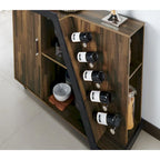 Meuble à vin mobile Tern Modern 6 étagères Furniture of America