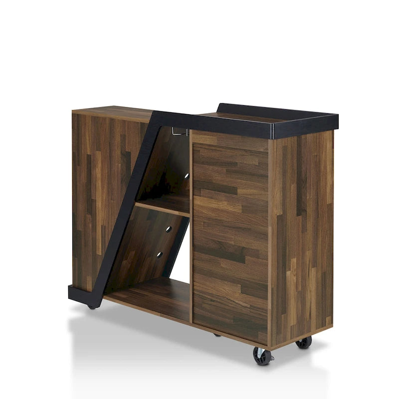 Meuble à vin mobile Tern Modern 6 étagères Furniture of America