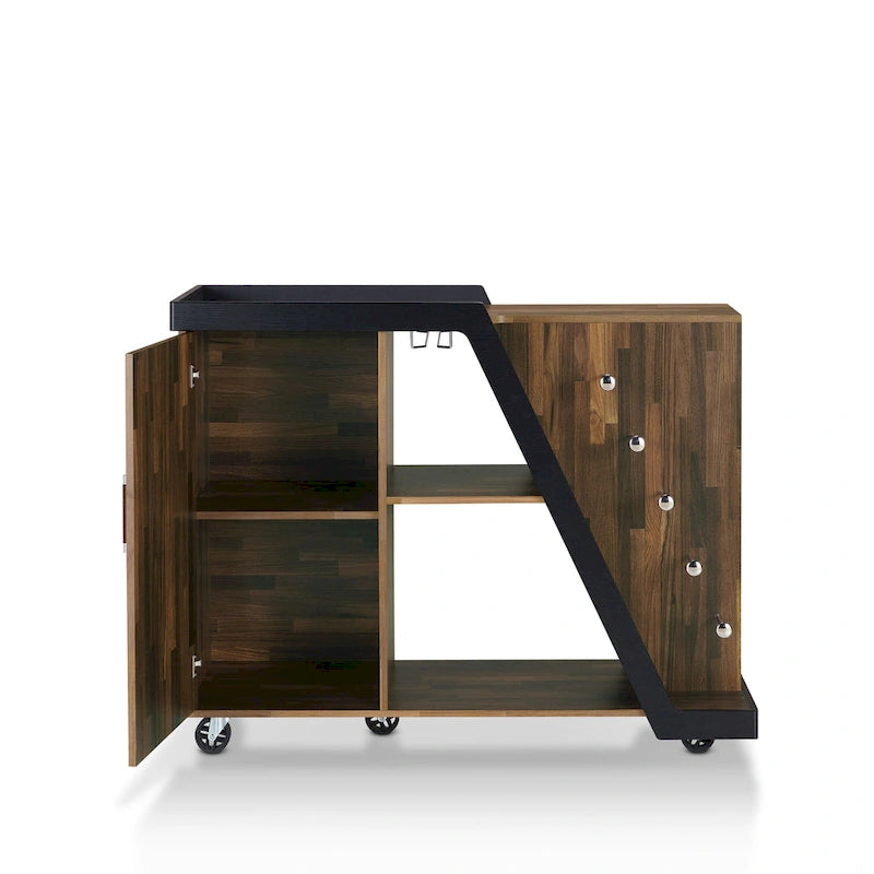 Meuble à vin mobile Tern Modern 6 étagères Furniture of America