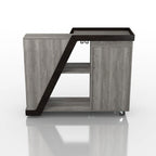 Meuble à vin mobile Tern Modern 6 étagères Furniture of America