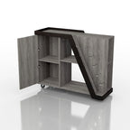 Meuble à vin mobile Tern Modern 6 étagères Furniture of America