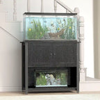 Meuble de support pour aquarium de 150-190 litres avec rangement