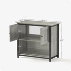 Meuble de support pour aquarium de 150-190 litres avec rangement