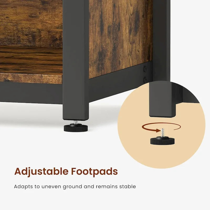 Meuble de support pour aquarium de 150-190 litres avec rangement