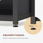 Meuble de support pour aquarium de 150-190 litres avec rangement