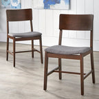 Chaise de salle à manger en bois massif Judith de Simple Living (lot de 2)