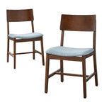 Chaise de salle à manger en bois massif Judith de Simple Living (lot de 2)