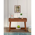 Console Mid-Century Moderne Flynn avec 2 tiroirs de Alpine Furniture