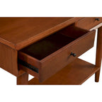 Console Mid-Century Moderne Flynn avec 2 tiroirs de Alpine Furniture