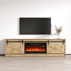 Meuble TV Granero BL-EF avec cheminée électrique 79