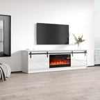 Meuble TV Granero BL-EF avec cheminée électrique 79