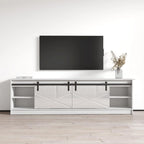 Meuble TV Granero BL-EF avec cheminée électrique 79