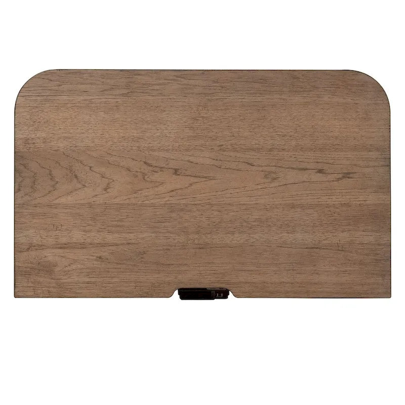 Table de chevet 3 tiroirs Farmhouse Reimagined avec station de charge