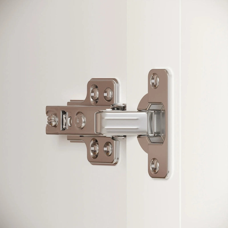 Armoires à double penderie modulaires avec miroir de façade