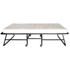 Feld Contemporary Black 48-inch Steel Rollaway Bed with Mattress by 