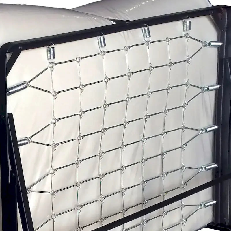 Feld Contemporary Black 48-inch Steel Rollaway Bed with Mattress by