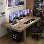 Table de conférence de bureau moderne, 86,6 x 47,2, bureau d'ordinateur
