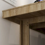 Table de conférence de bureau moderne, 86,6 x 47,2, bureau d'ordinateur