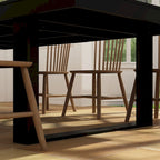 Table de conférence de bureau moderne, 86,6 x 47,2, bureau d'ordinateur