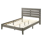 Lit plateforme en bois gris rustique Lucia de Furniture of America
