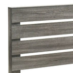 Lit plateforme en bois gris rustique Lucia de Furniture of America