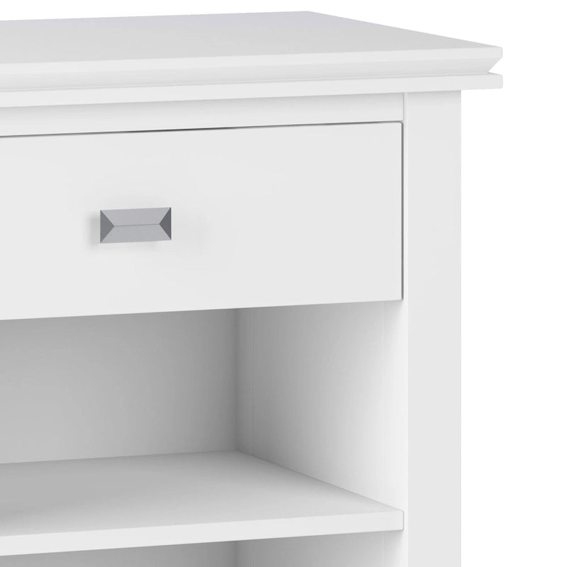 WYNDENHALL Stratford SOLID WOOD 24 inch Wide Bedside Nightstand Table