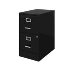 Classeur métallique Space Solutions 22 Deep à 2 tiroirs, noir